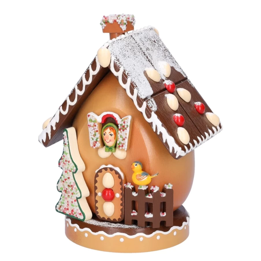"Käthes Original Gingerbread Witch House - Smoky Aroma Holiday Decoration"