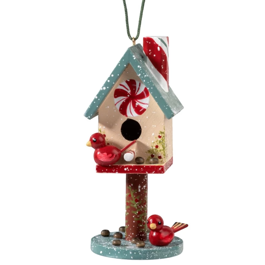 "Käthes Original Handcrafted Wooden Birdhouse – Premium Garden Bird Feeder House"