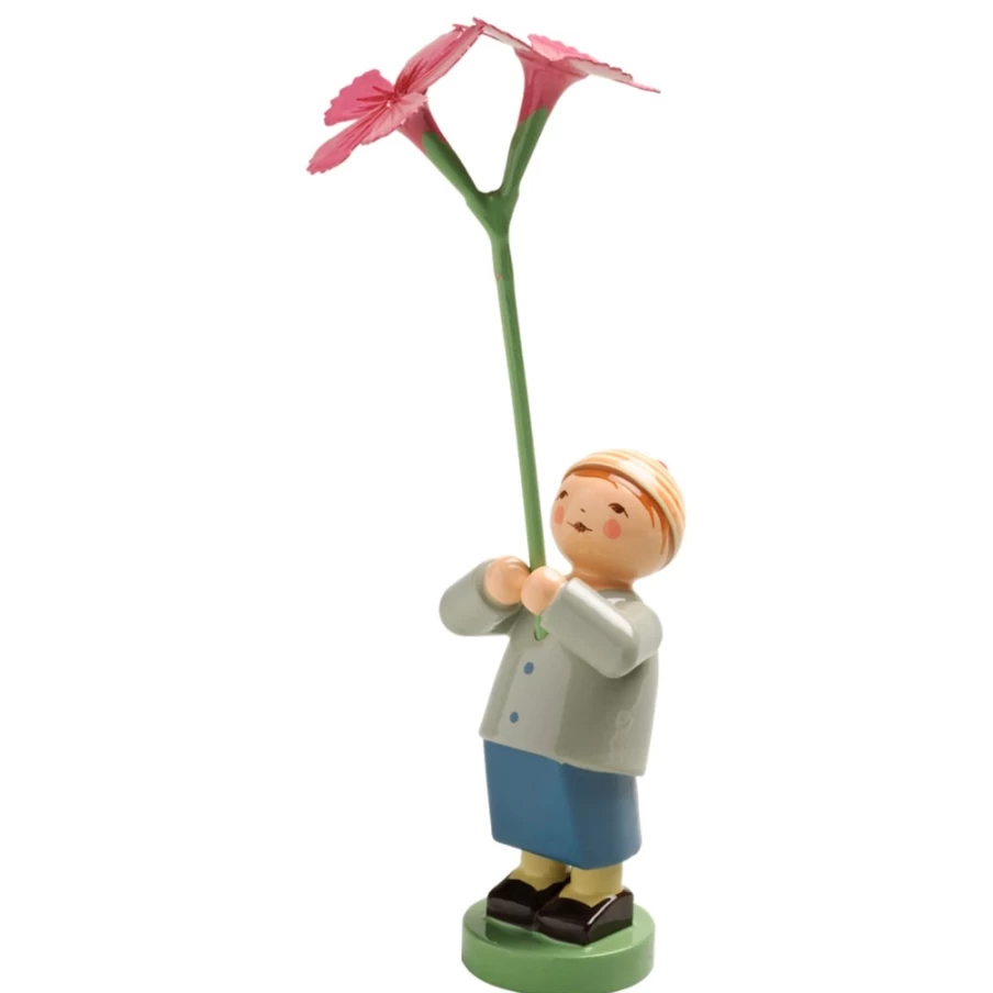 "WENDT & KÜHN Boy With Carnation Collectible Figurine"