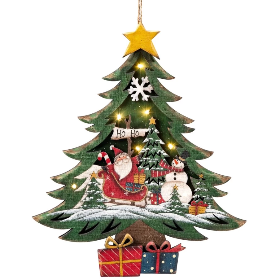 "Käthe Wohlfahrt Ho Ho Ho Christmas Decoration – Festive Holiday Decor"