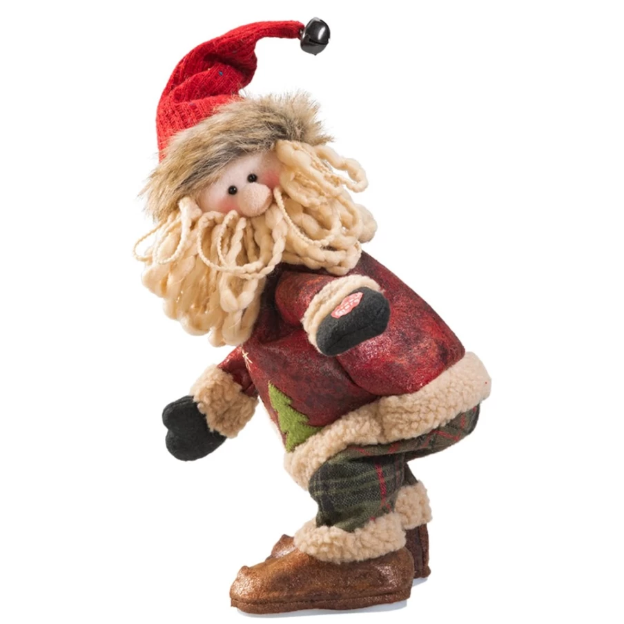 "Käthe Wohlfahrt Santa Claus Christmas Ornament - Swinging Santa Claus Holiday Decoration"