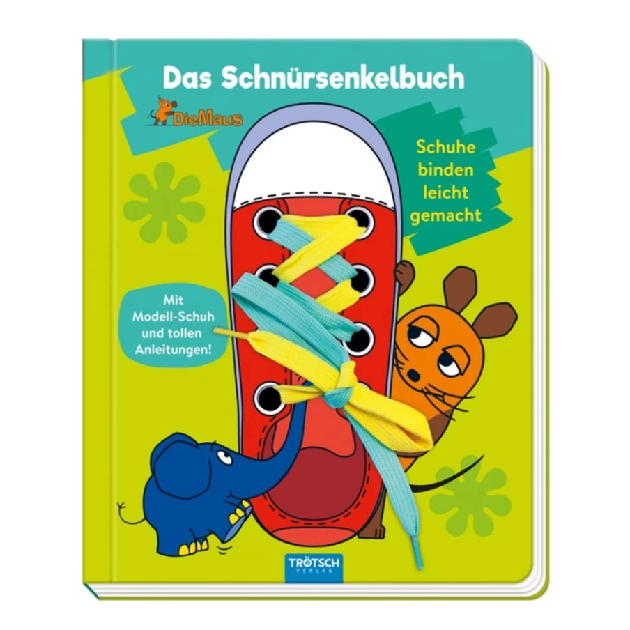 "The Mouse" Shoelace Book by Trötsch Verlag – Fun & Educational Lacing Story for Kids