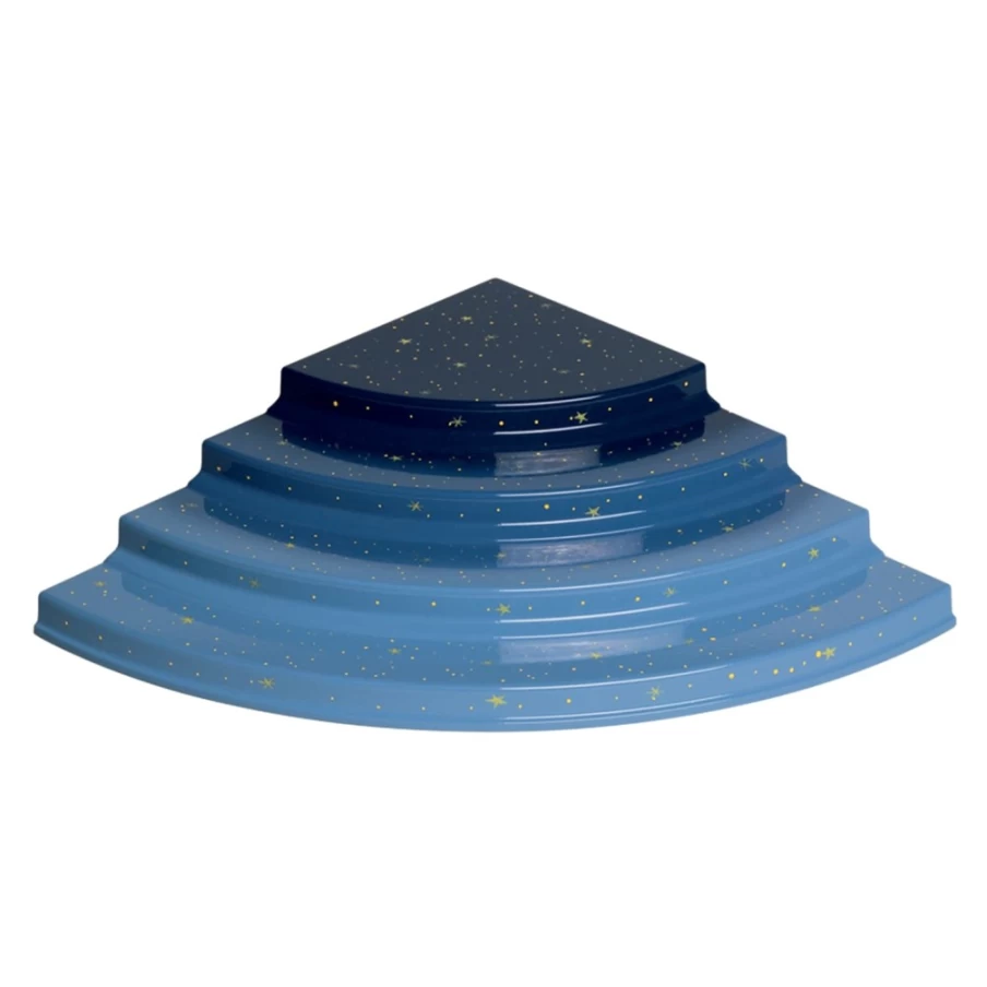 "WENDT & KÜHN 4-Tier Multi-Level Angel Ornament Display Stand"
