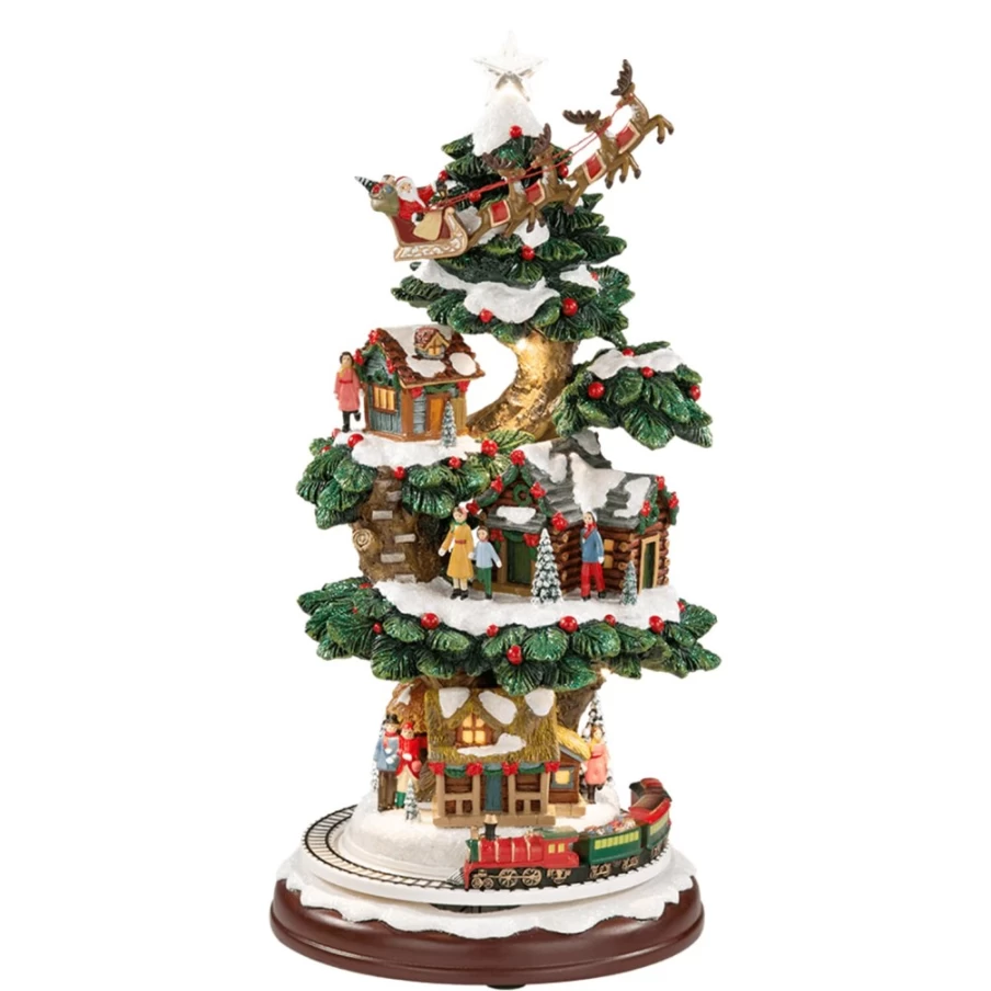 "Käthe Wohlfahrt Christmas Tree Ornament - Hustle and Bustle Holiday Decor"