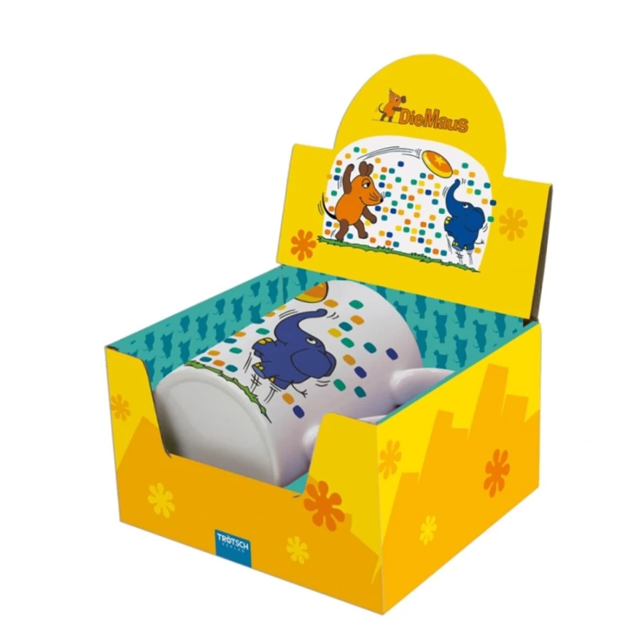 "Trötsch Verlag Kids' Cup - The Mouse And The Elephant Design Children's Drinking Cup"