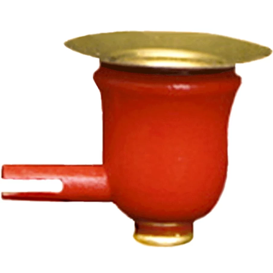 KWO 1-Inch Round Candle Holder, 26mm Height, Small Metal Candle Stand for Tea Lights, Decorative Table Centerpiece