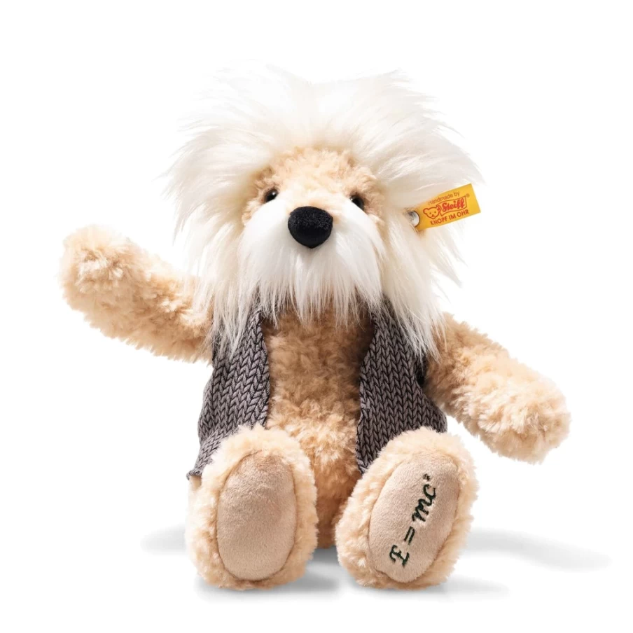 Steiff Teddy Bear "Einstein" Plush - 28cm Collectible Stuffed Animal