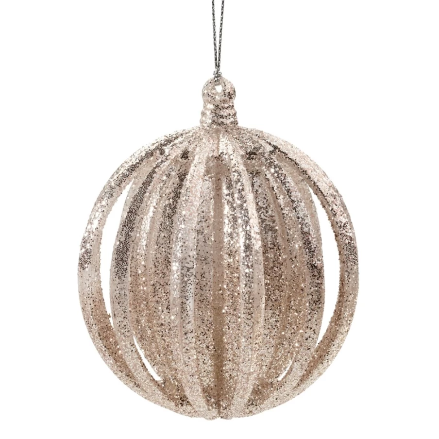 "Käthe Wohlfahrt Glittering Bauble – Sparkling Christmas Ornament for Holiday Decor"