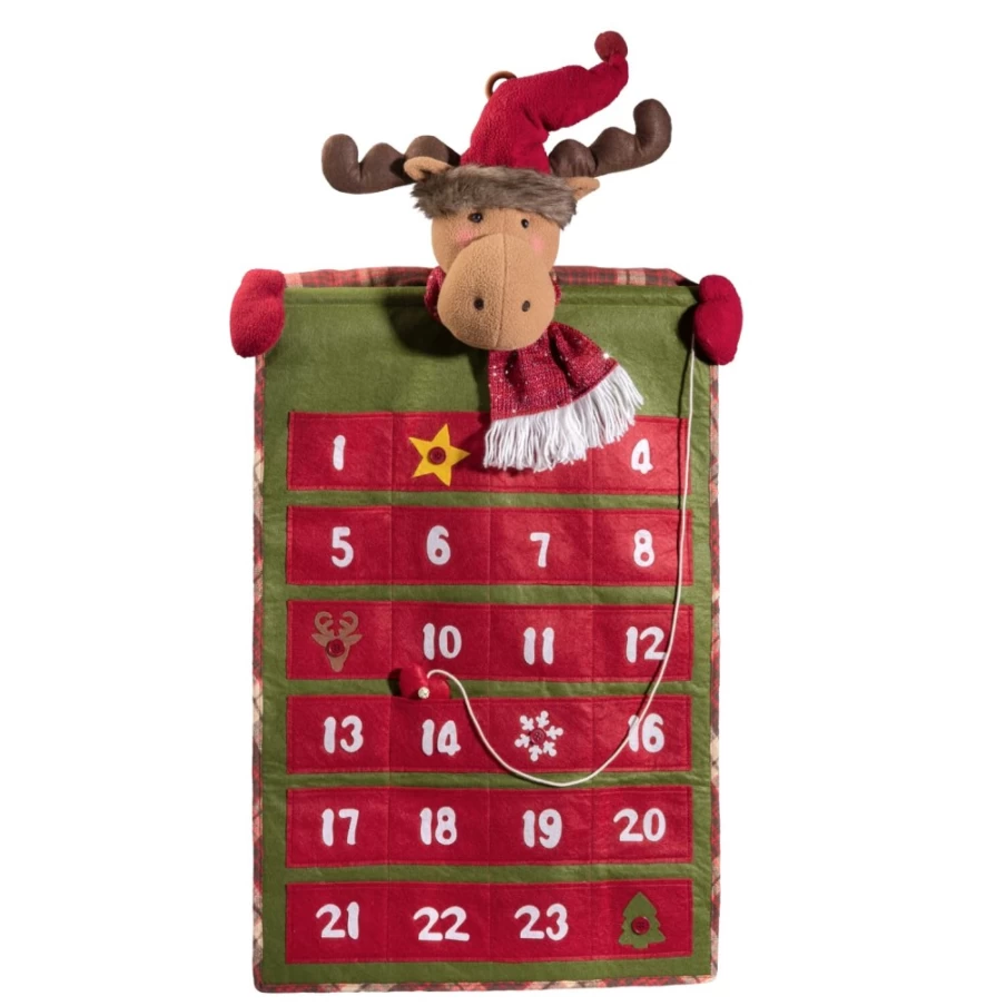 Käthe Wohlfahrt Advent Calendar "Advent Moose" - Festive Christmas Countdown Decor