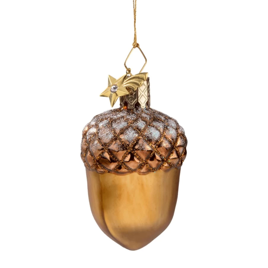 "Poesie in Glas Acorn Scented Candle - Natural Aroma for Home Decor"