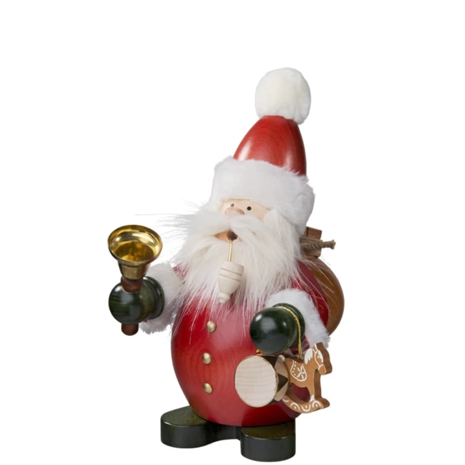 "Christian ULBRICHT Santa Incense Smoker - Handcrafted German Christmas Decor"