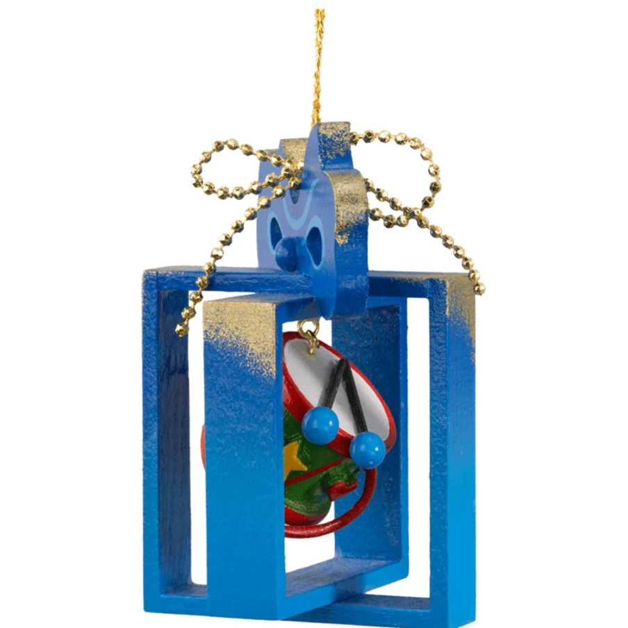 "Käthes Original Blue Drum Present - Handcrafted Musical Gift for Kids & Collectors"
