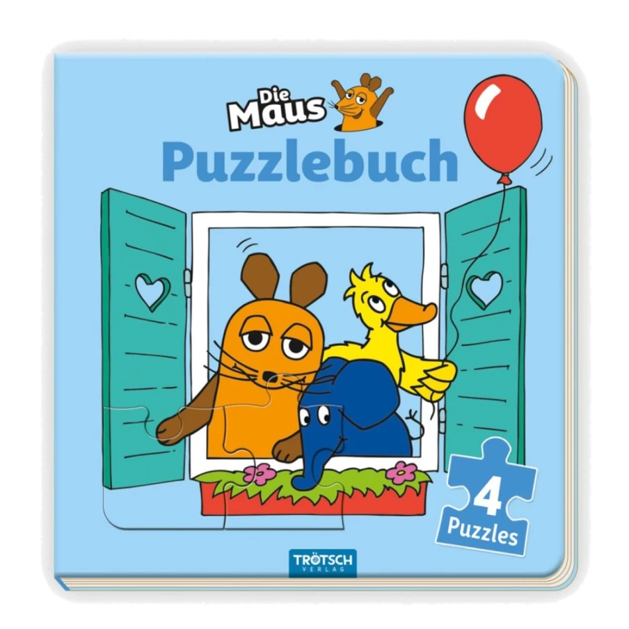 "The Mouse Puzzle Book Square – Fun Brain Teaser by Trötsch Verlag"