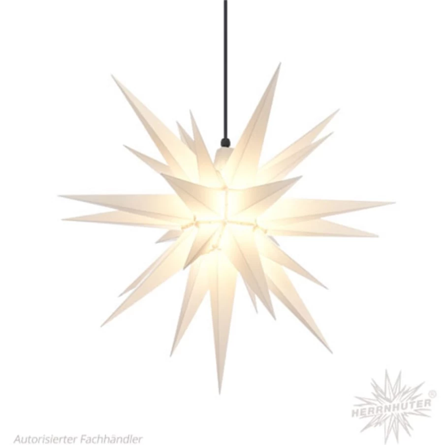 Herrnhuter Sterne White 26.8-Inch Plastic Christmas Star Decoration