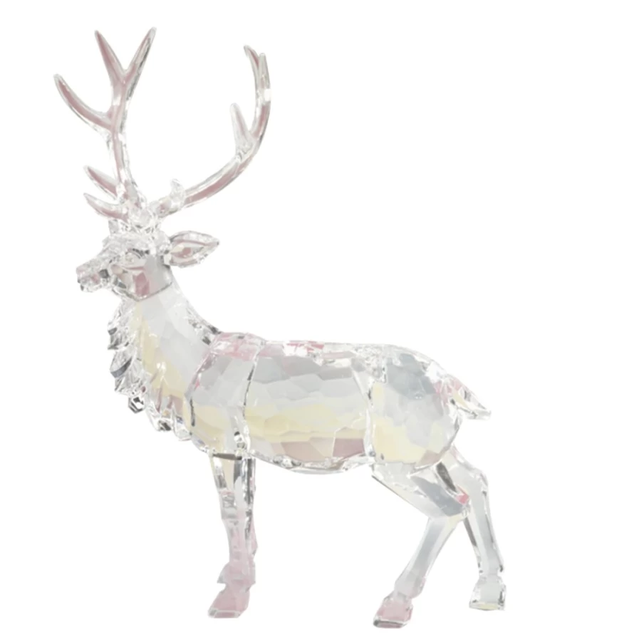 "Käthe Wohlfahrt Standing Deer - Handcrafted Christmas Decoration"
