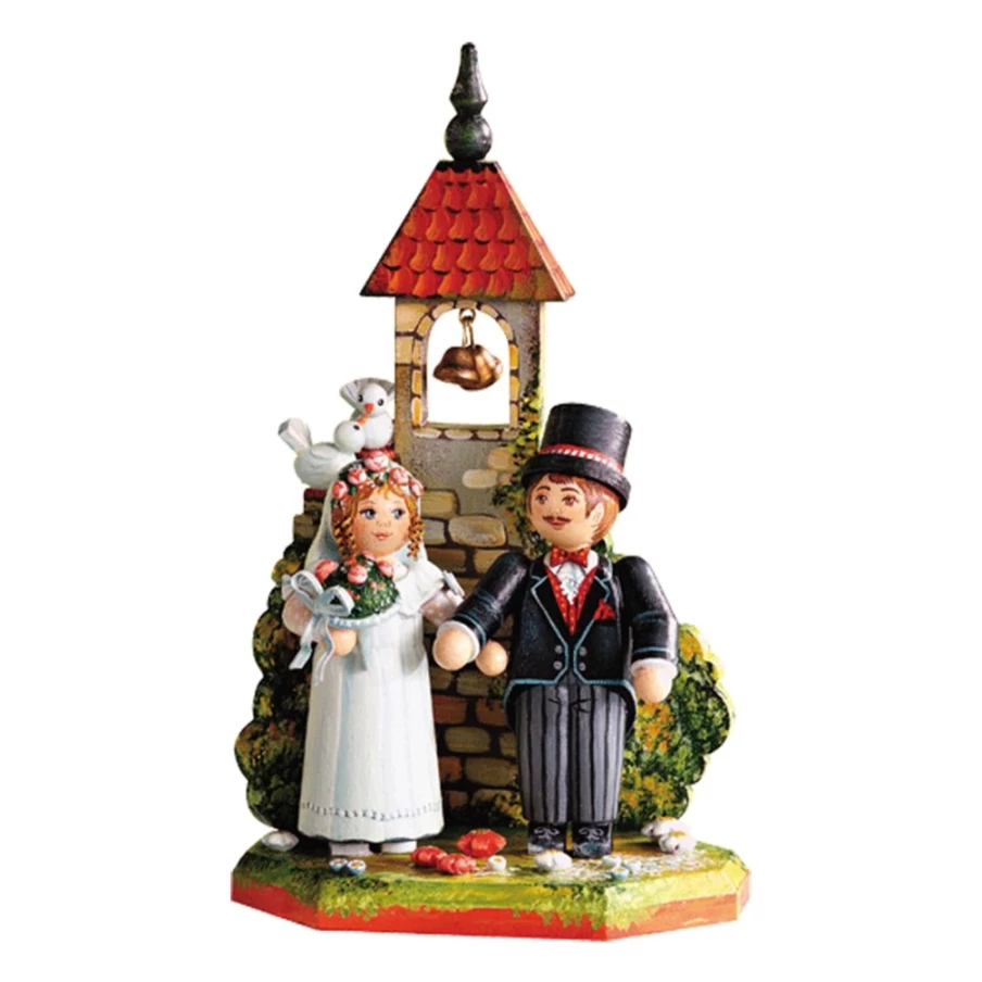 "Kindertraum Happy Newlyweds Wedding Gift - Romantic & Unique Present for Couples"