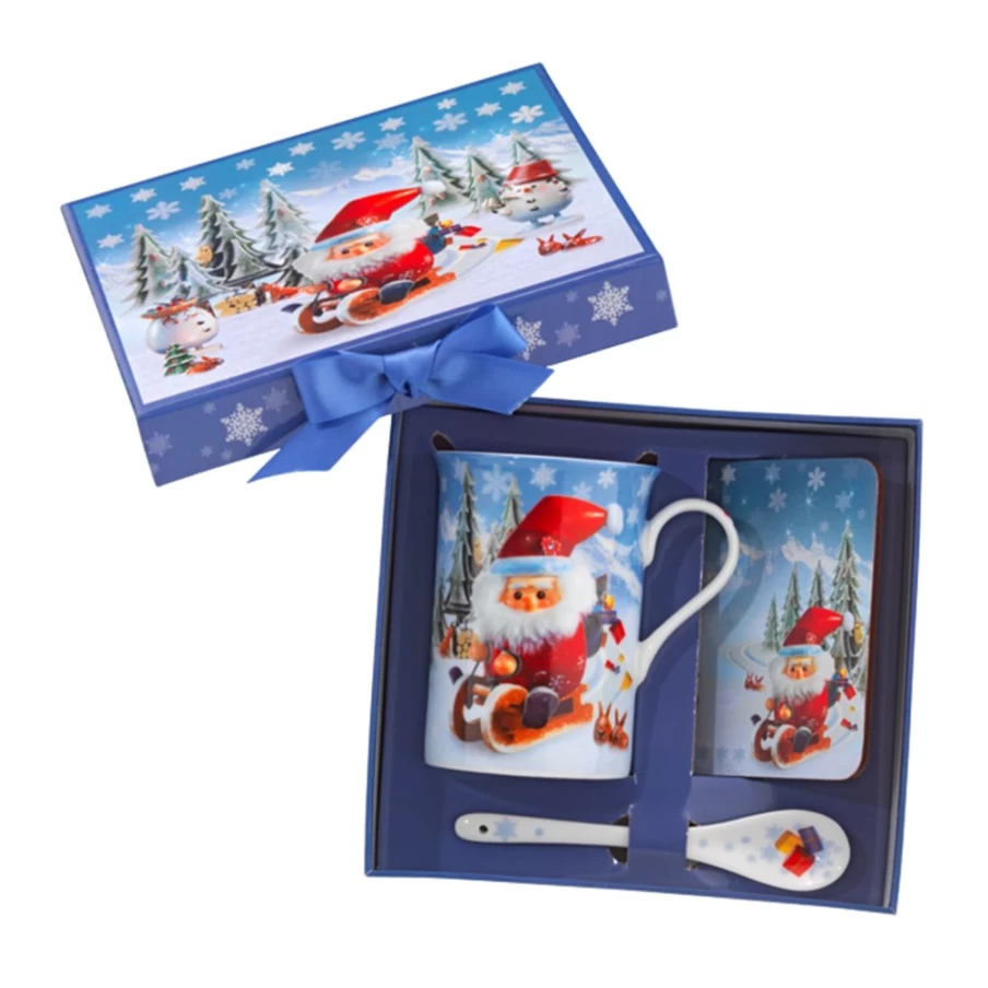 Käthe Wohlfahrt Christmas Sleigh Ride Gift Set - Festive Holiday Decor & Present Collection