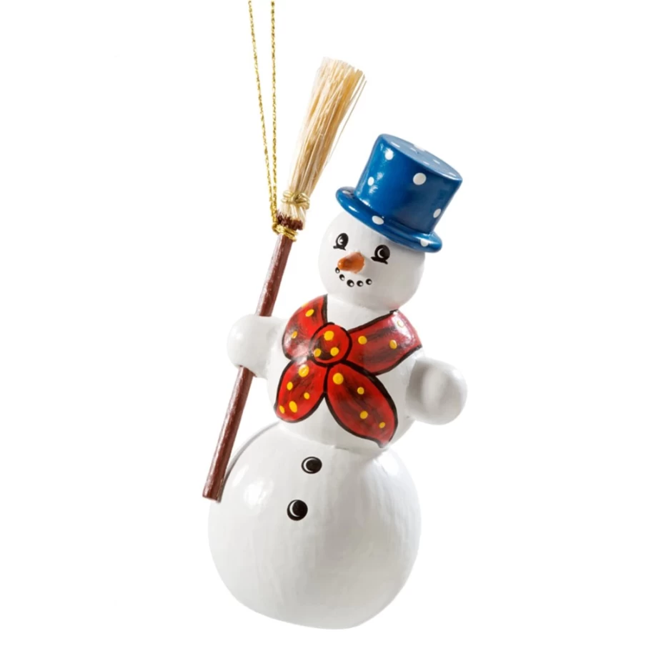 "Käthes Original Snowman - Handcrafted Christmas Decoration for Holiday Decor"