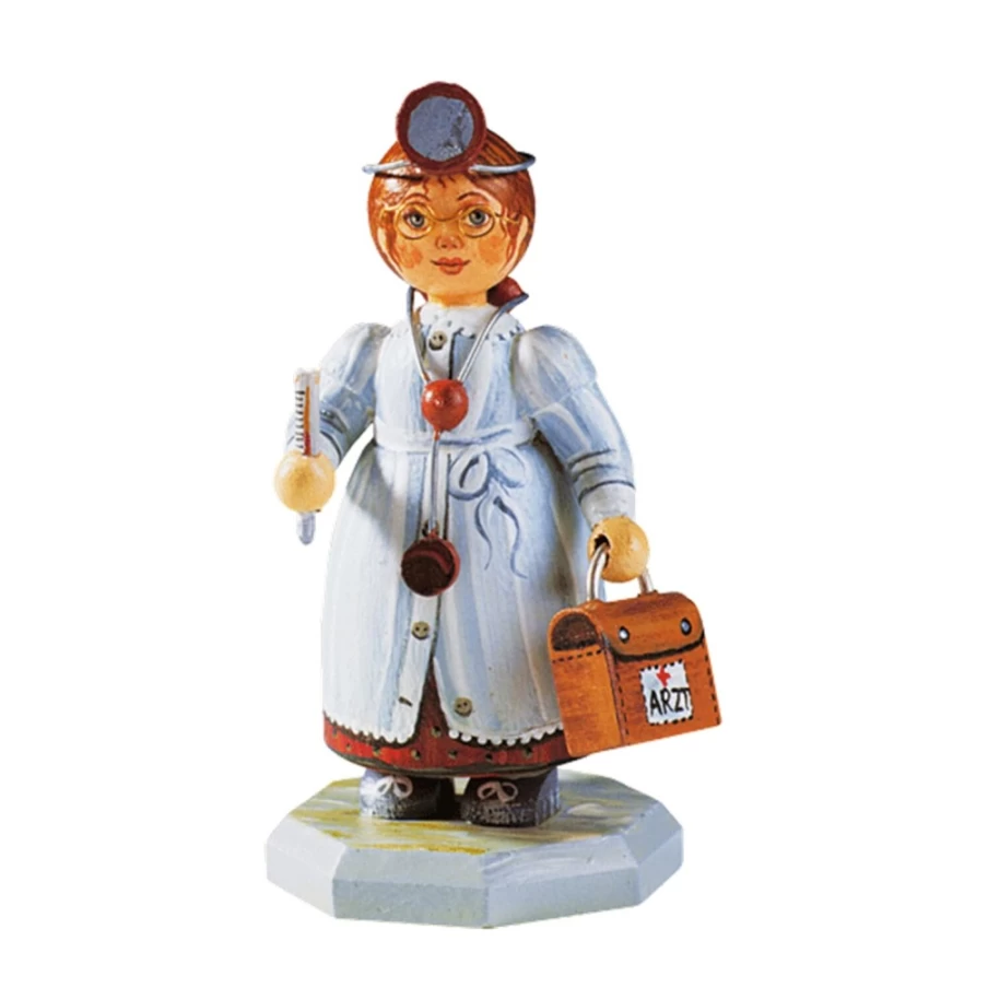 Kindertraum Doctor Female Costume - Professional Medical Roleplay Outfit for Women