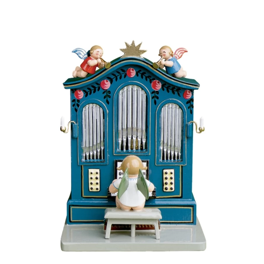 WENDT & KÜHN Silent Night Musical Christmas Music Box - Handcrafted German Collectible