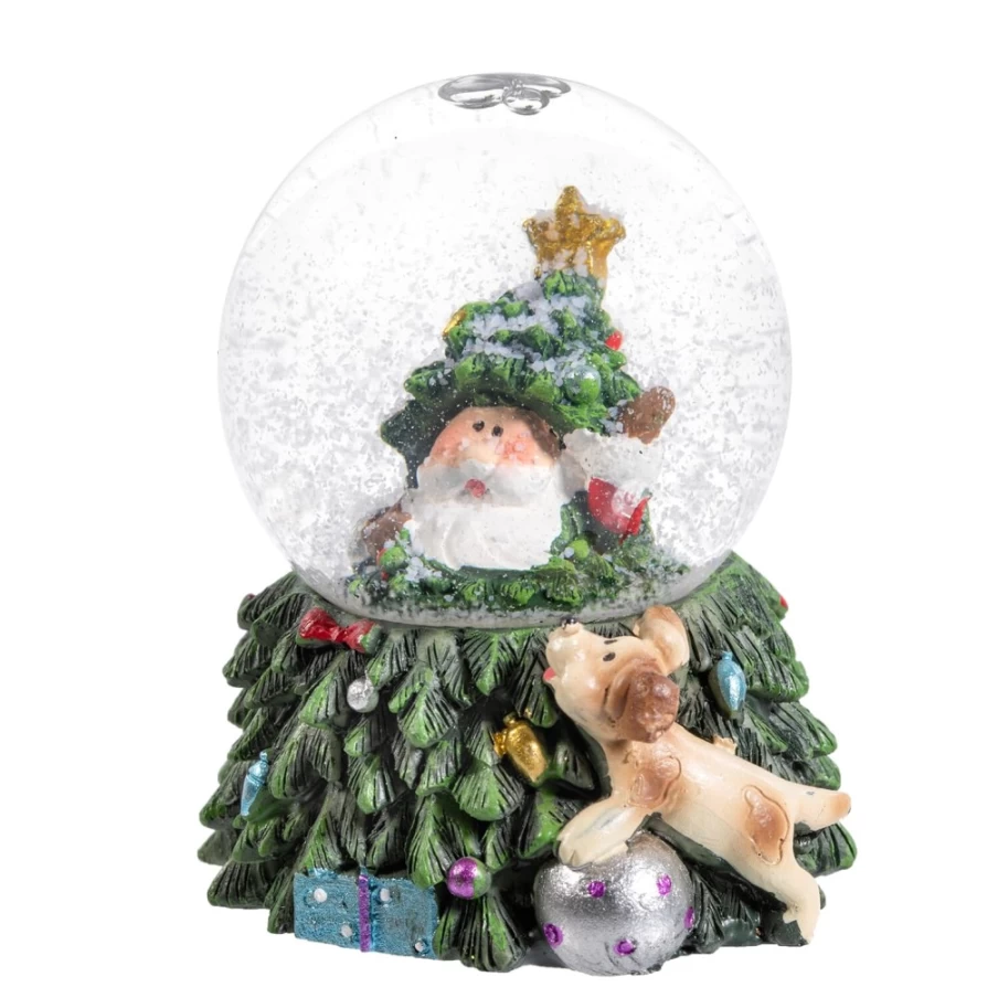 Käthe Wohlfahrt Bello's Christmas Snow Globe - Handcrafted Holiday Decoration