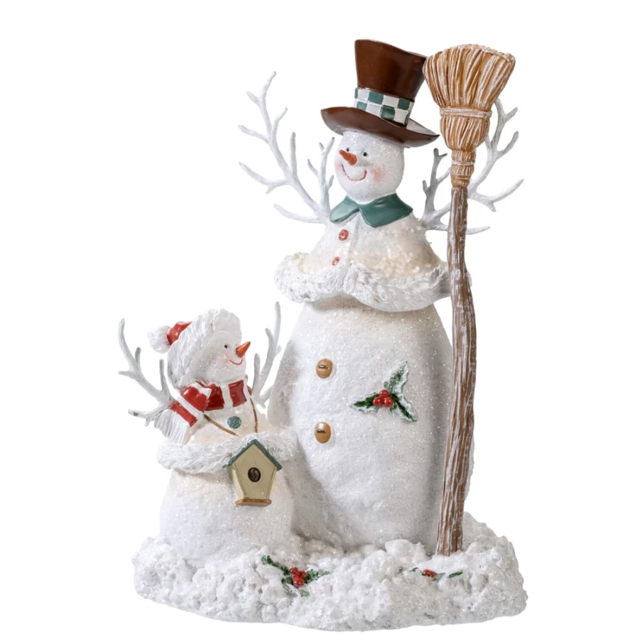 "Käthe Wohlfahrt Handcrafted Snowmen Christmas Decorations – Traditional German Holiday Ornaments"