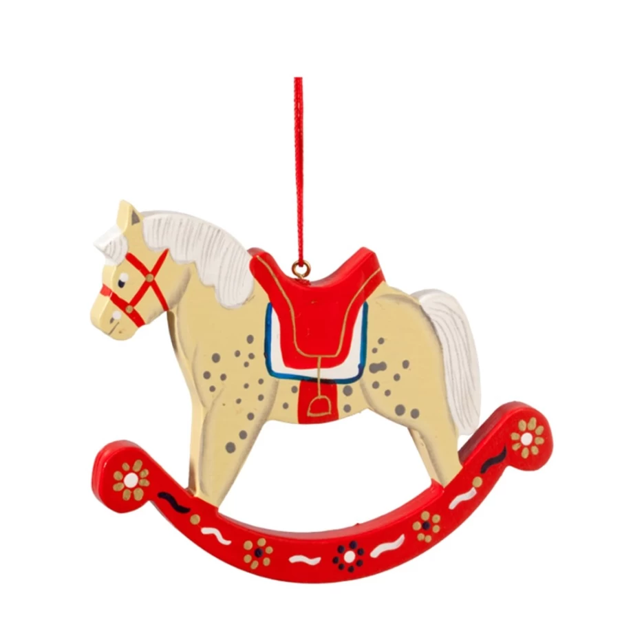 Käthes Original Handcrafted Wooden Rocking Horse for Kids – Premium Nursery Decor & Timeless Gift