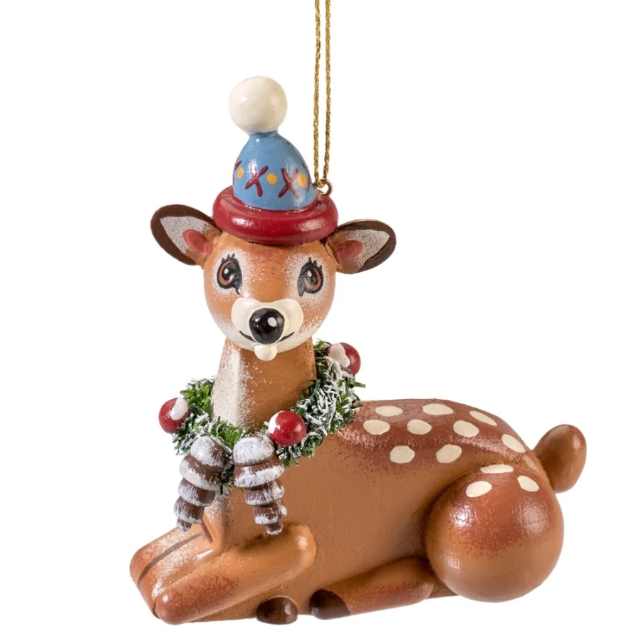 "Käthes Original Little Deer - Handcrafted Collectible Deer Figurine"