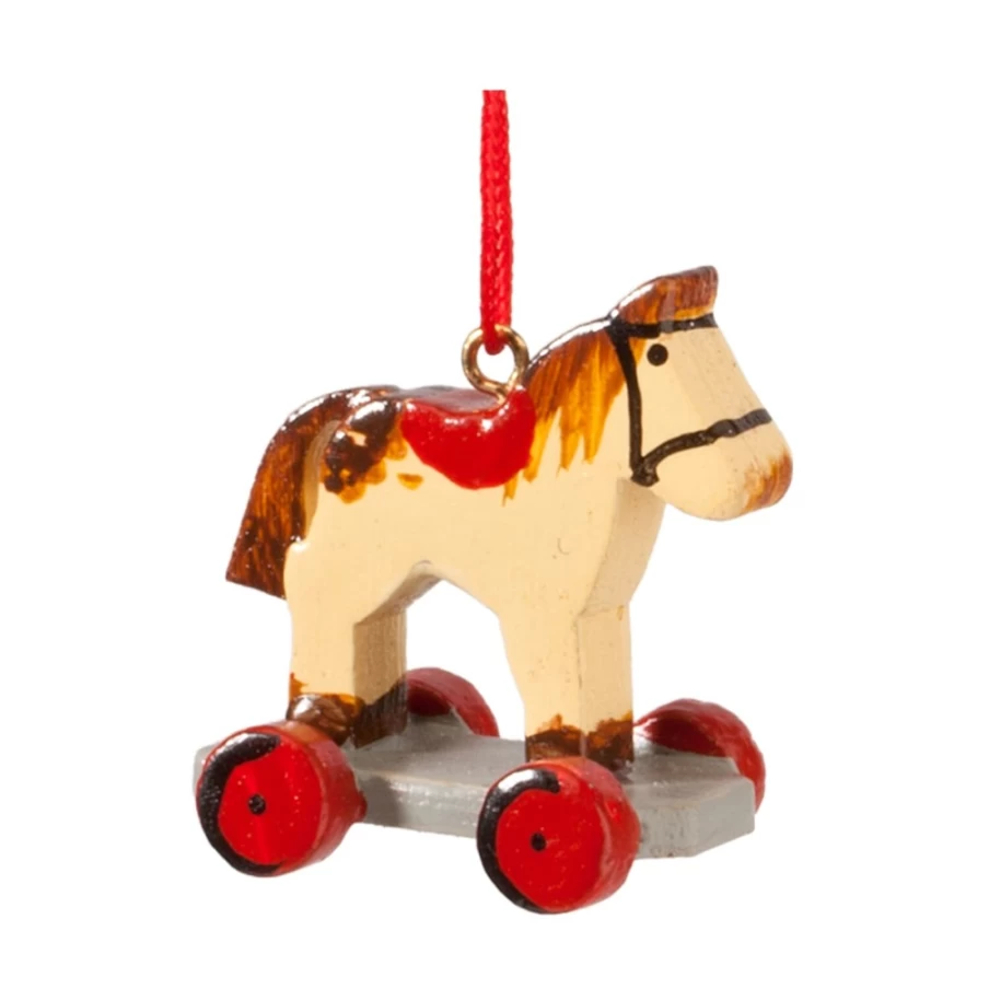 Käthes Original Wooden Toy Horse - Handcrafted Classic Ride-On for Kids