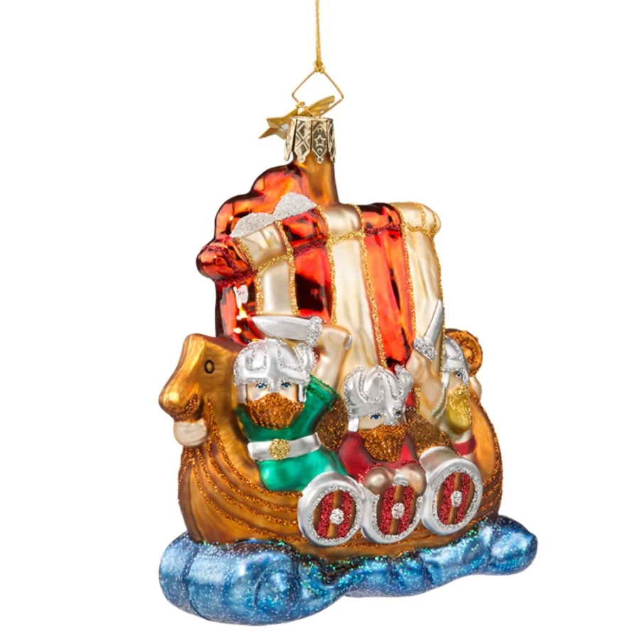 "Poesie in Glas Viking Ship Perfume – Unique Scent for Men and Women"