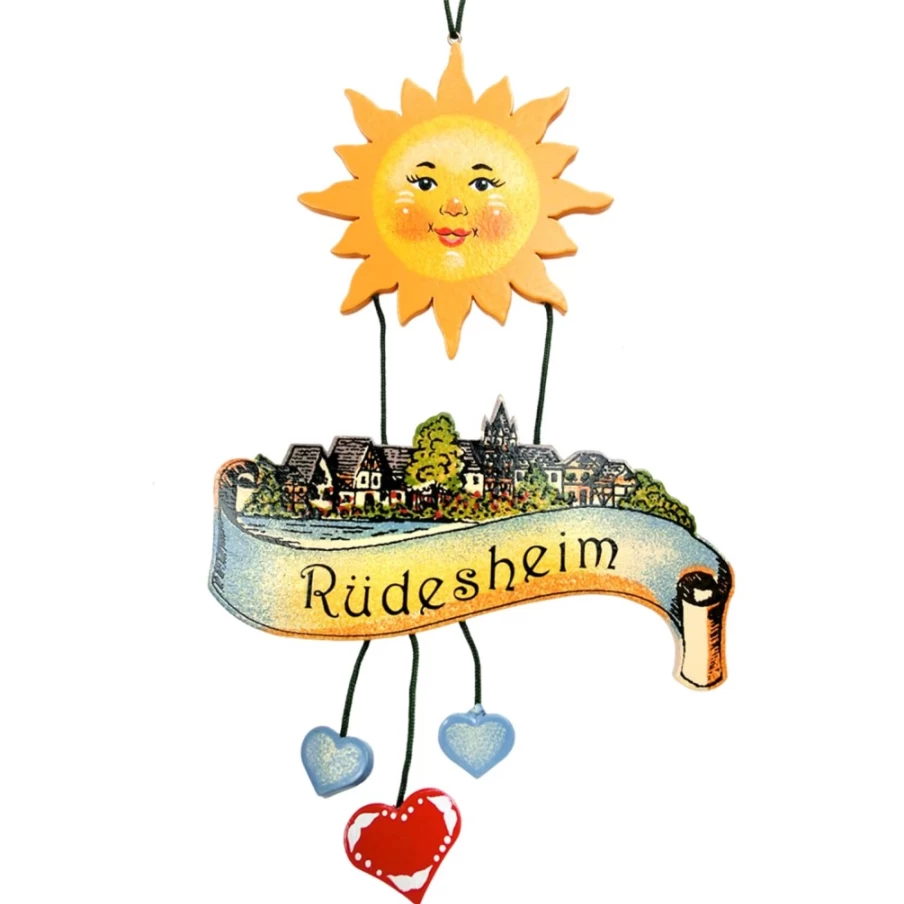 Käthes Original Rudesheim Christmas Ornament - Handcrafted German Holiday Decoration