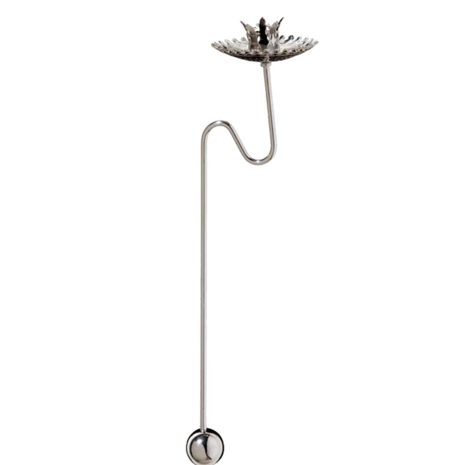 Käthe Wohlfahrt Silver Counter Balance Candle Holder - Elegant Decorative Home Accessory