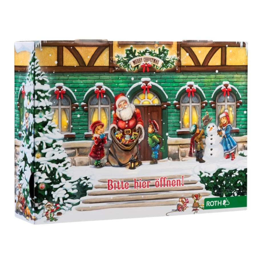 Käthe Wohlfahrt Christmas House Advent Calendar - Festive Holiday Countdown Decor