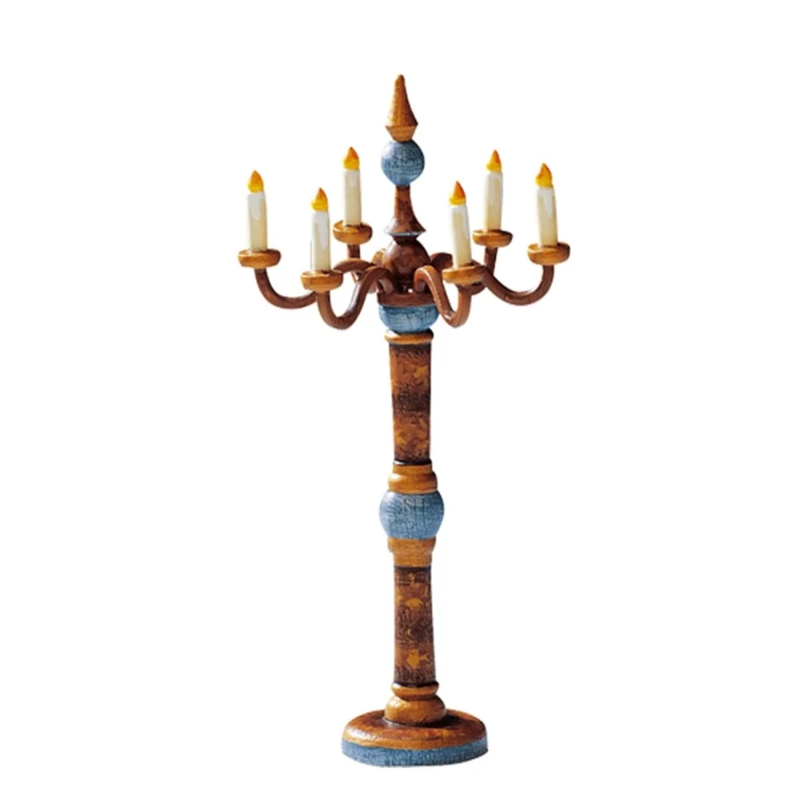 "Kindertraum Elegant Candelabra - Vintage-Style Decorative Candle Holder for Dining & Wedding Centerpieces"