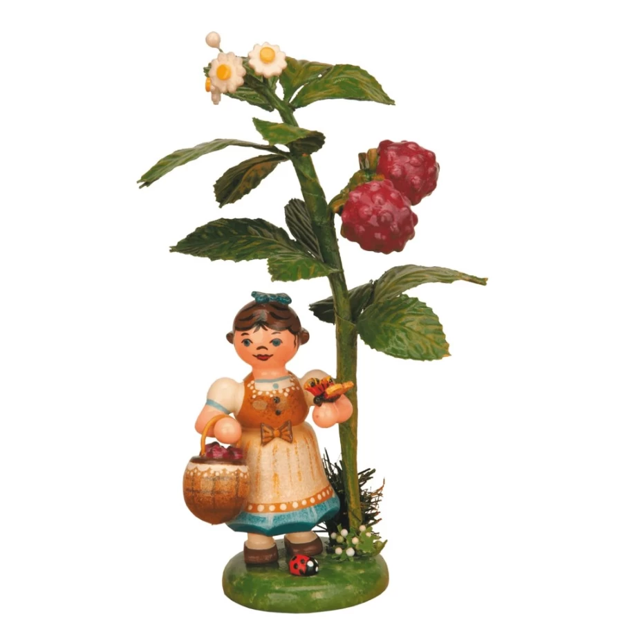 "Hubrig Volkskunst Fall Children's Raspberry Red Dress - Kids Autumn Fashion"