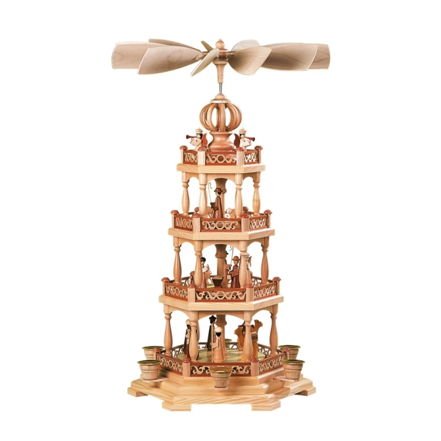 Müller Kleinkunst Pyramid "Holy History" - Ancient Egyptian Artifact Collectible