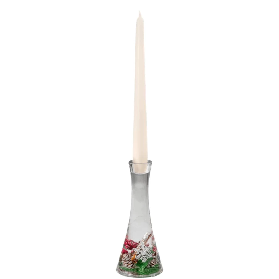 Käthe Wohlfahrt "Noel" Merlin Medium Candle Holder - Dreamlight Holiday Decor