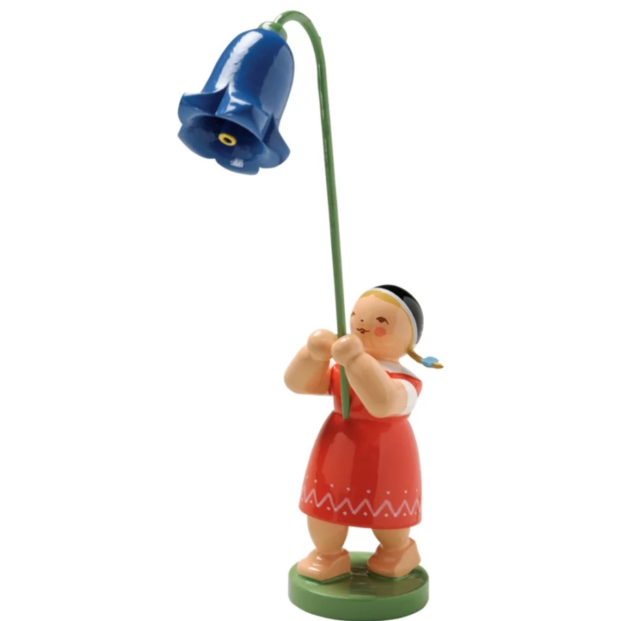 "WENDT & KÜHN Bluebell Girl Figurine – Handcrafted German Collectible"