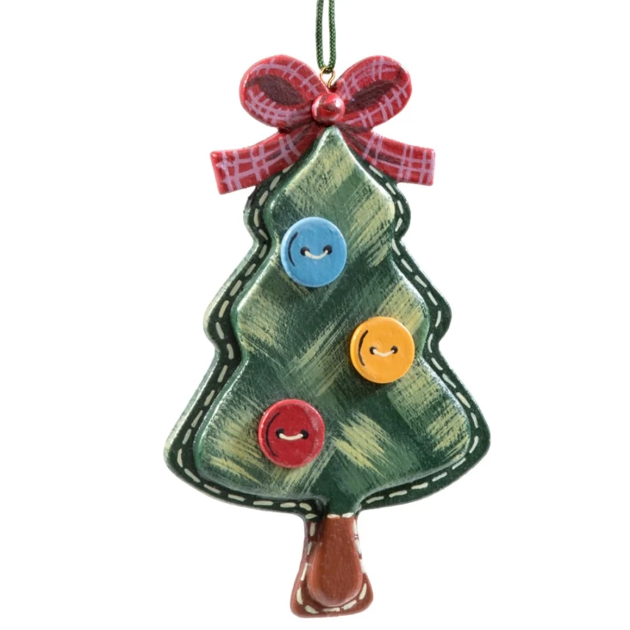 "Käthes Original Tree Patchwork - Handcrafted Eco-Friendly Home Decor"