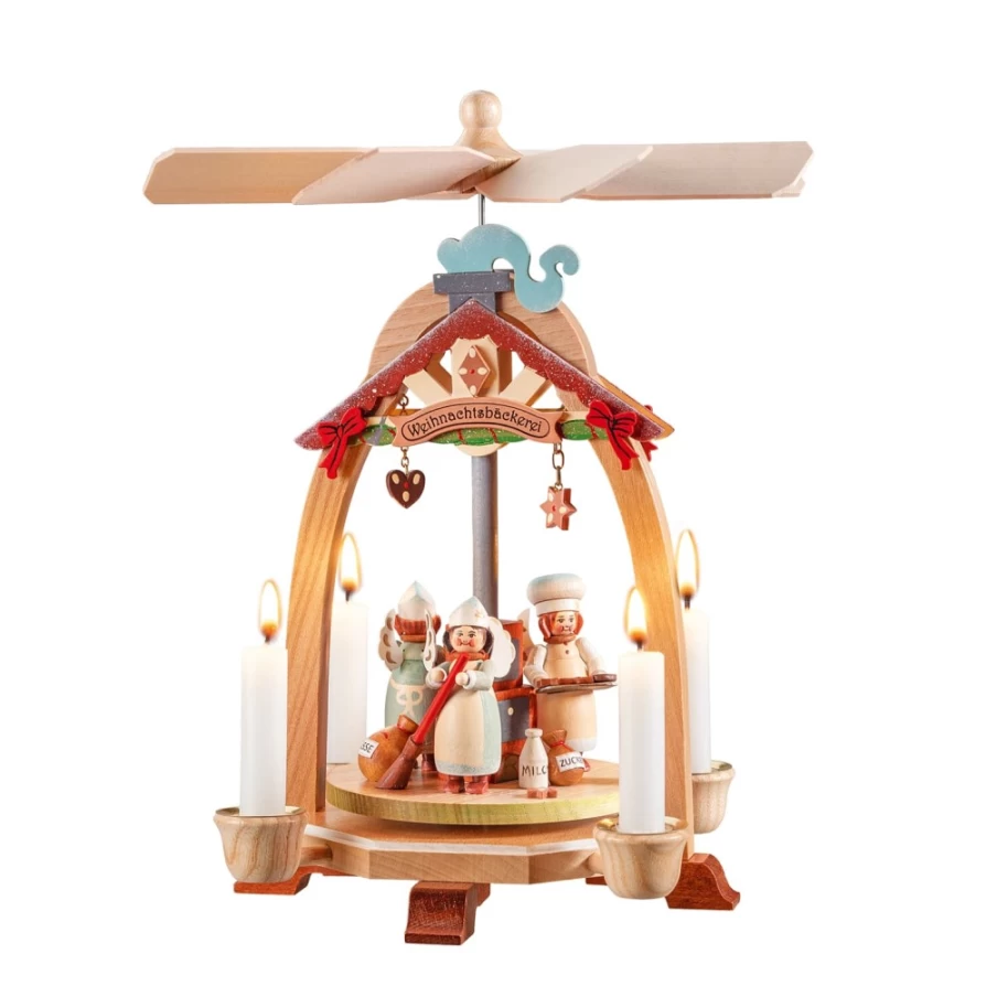Käthes Original Pyramid "Christmas Bakery" German Wooden Christmas Decoration
