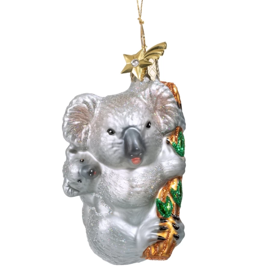 "Poesie in Glas Koala - Handcrafted Glass Figurine | Unique Collectible Gift"