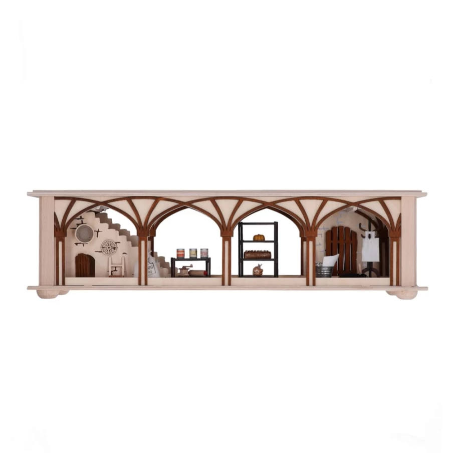 RATAGS Holzdesign Window Bench with USB A Port and 230V Outlet - Cellar Storeroom Seat