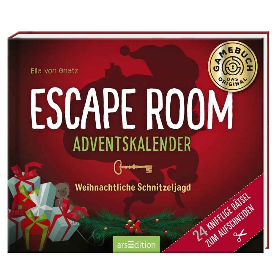 "Käthe Wohlfahrt Escape Room Advent Calendar - Festive Christmas Scavenger Hunt Puzzle Game"