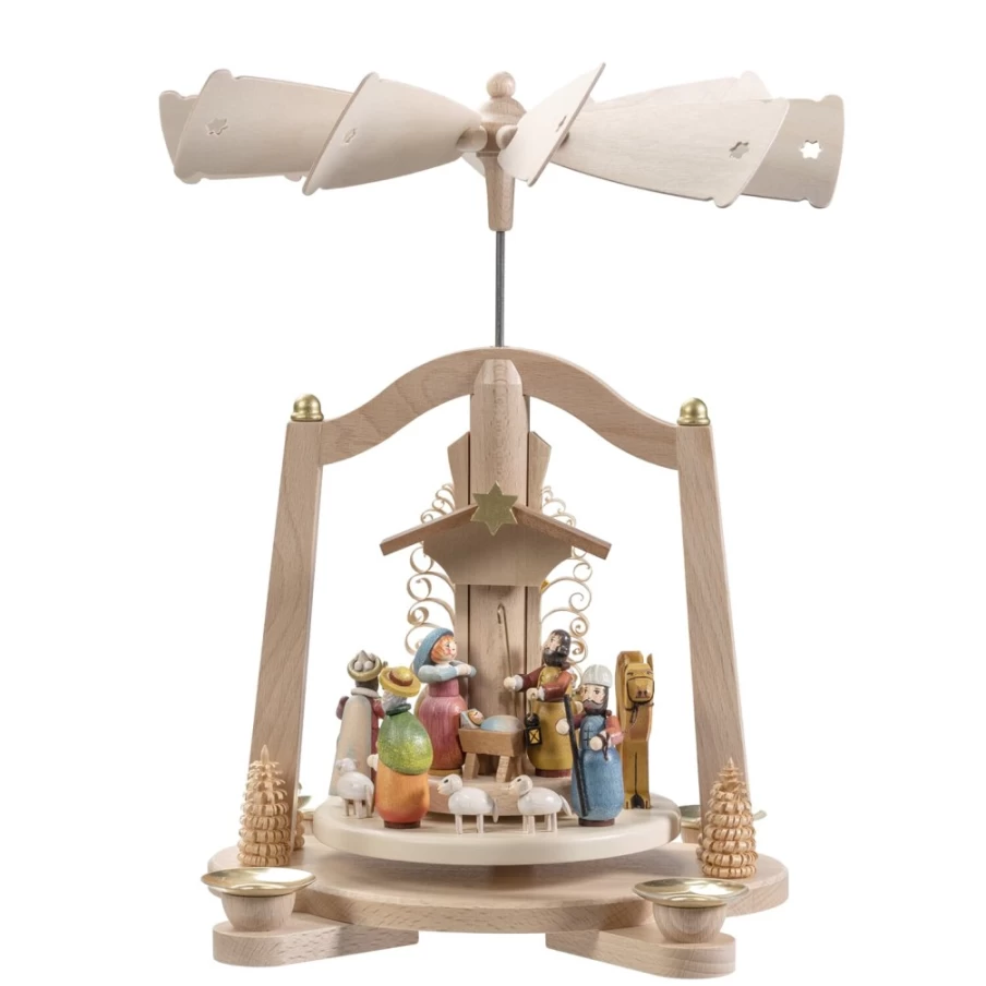 Käthes Original Pyramid "Holy Gathering" Nativity Scene Christmas Decoration