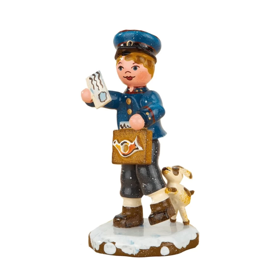 "Hubrig Volkskunst Winter Postman Costume for Children – Festive Kids Outfit"