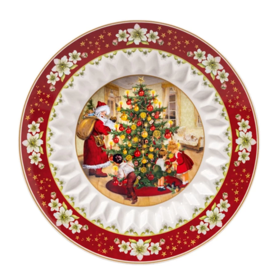 Villeroy & Boch Christmas Fantasy Large Bowl - Holiday Dinnerware Gift for Christmas Eve
