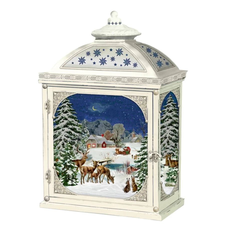 Käthe Wohlfahrt Christmas Lantern Advent Calendar - Traditional German Holiday Decor