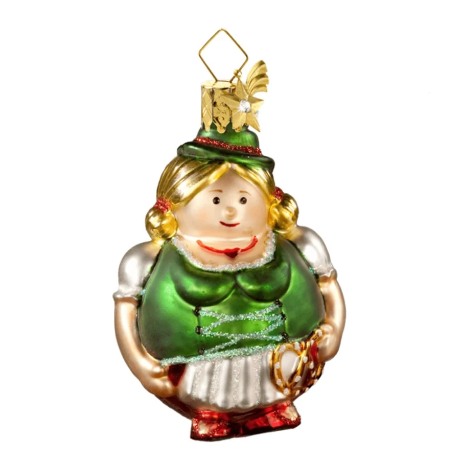 "Poesie in Glas Bavarian Girl Round Perfume – Elegant Floral Scent for Women"