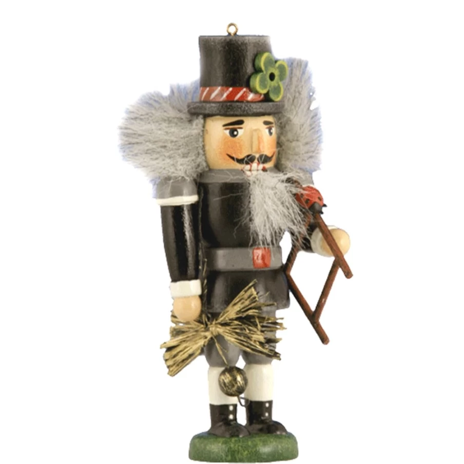Käthes Original Miniknackl "Chimney Sweep" Good Luck Charm - 3.7 Inch Collectible Figurine