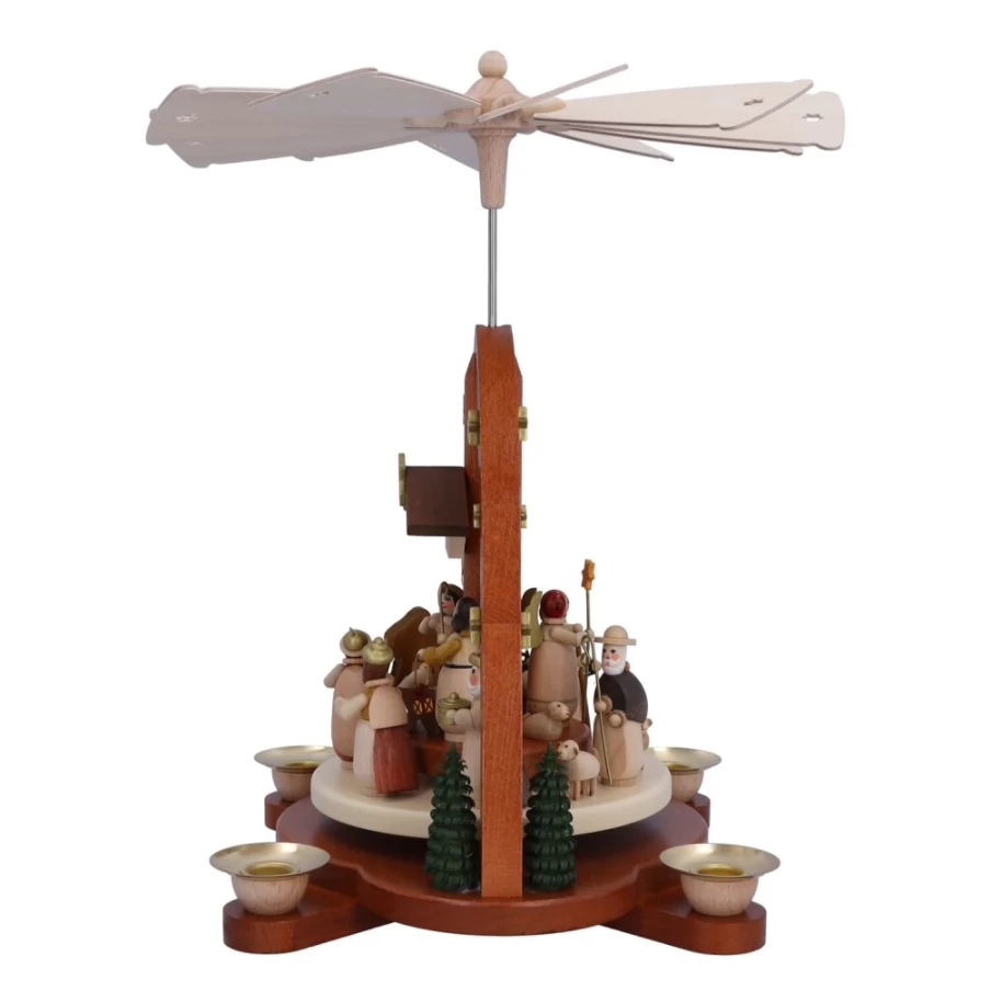 Käthe Wohlfahrt Original Pyramid "Manger Scene" Christmas Nativity Decoration